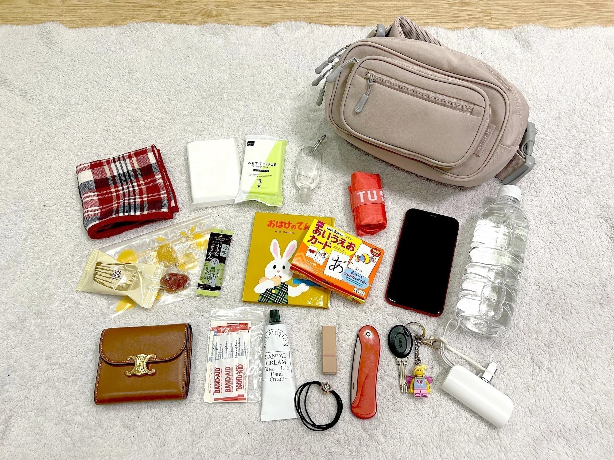 何入れてる?ユーザーの「POMULU(ポムル) 2WAYヒップシートの"ガチ"中身」を大公開!